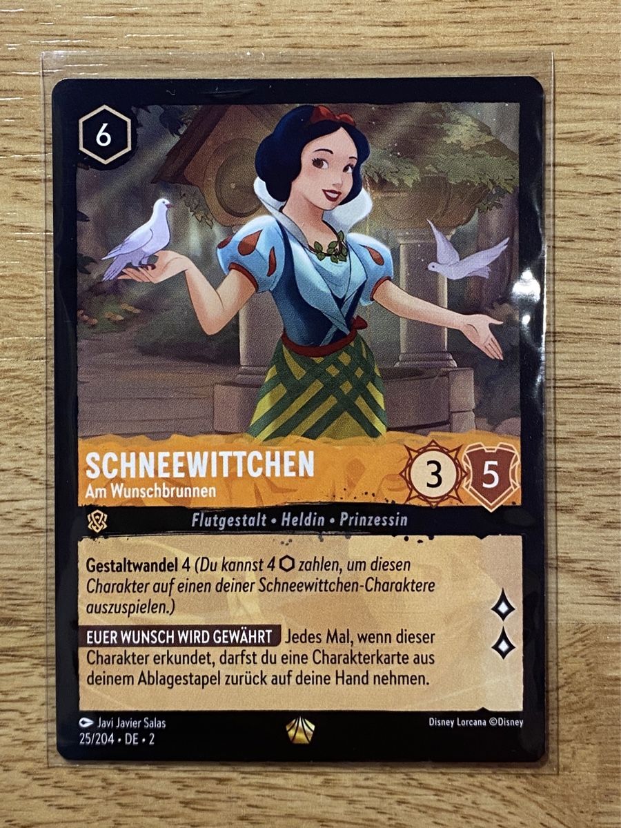 Disney Carte collezionabili: Schneewittchen DE Legendary 25 Disney Lorcana 2 – Nuovo (secondo la descrizione) da Rafz venduto da SaintCruz