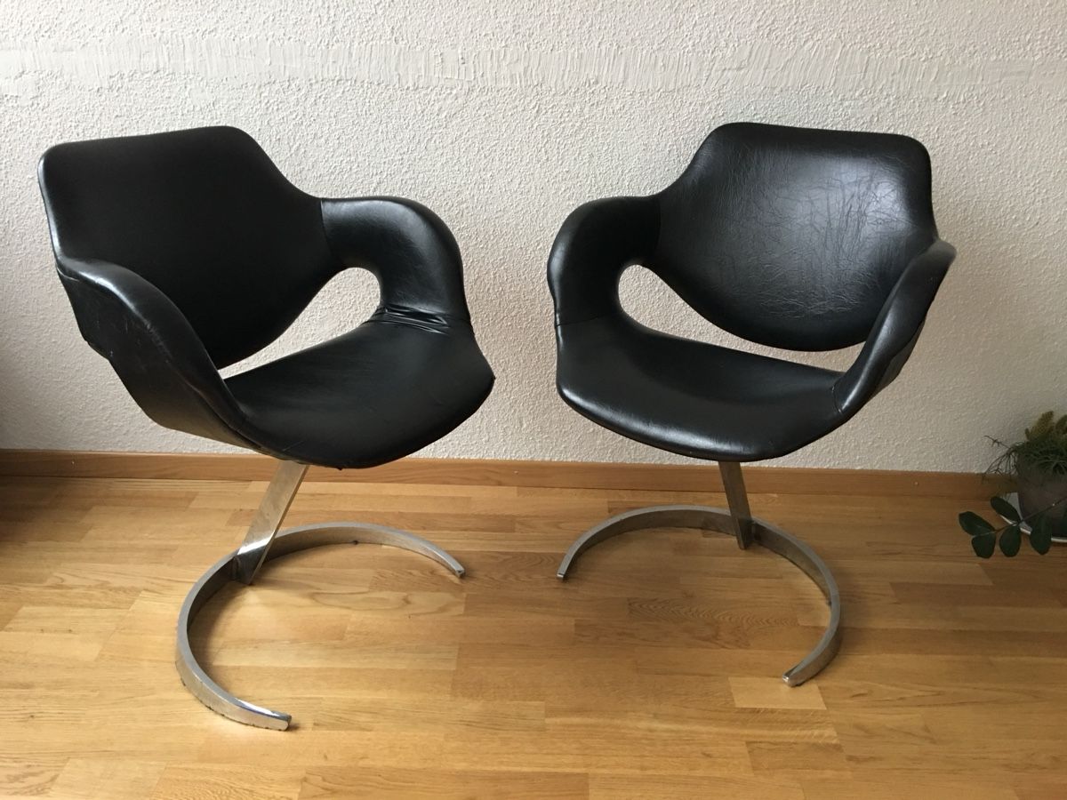 Stühle: 2 Scimitar Stühle von Boris Tabacoff – Gebraucht aus Winterthur von ninanill