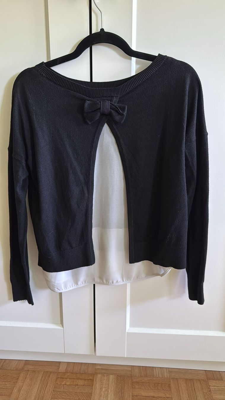 Maglioni & Felpe: Schwarzer Pulli von Only mit Schleife, gr. s – Usato da sissach venduto da maa_57j5 1