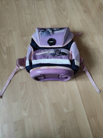 Schulrucksack Funki , pink/lila, gut erhalten