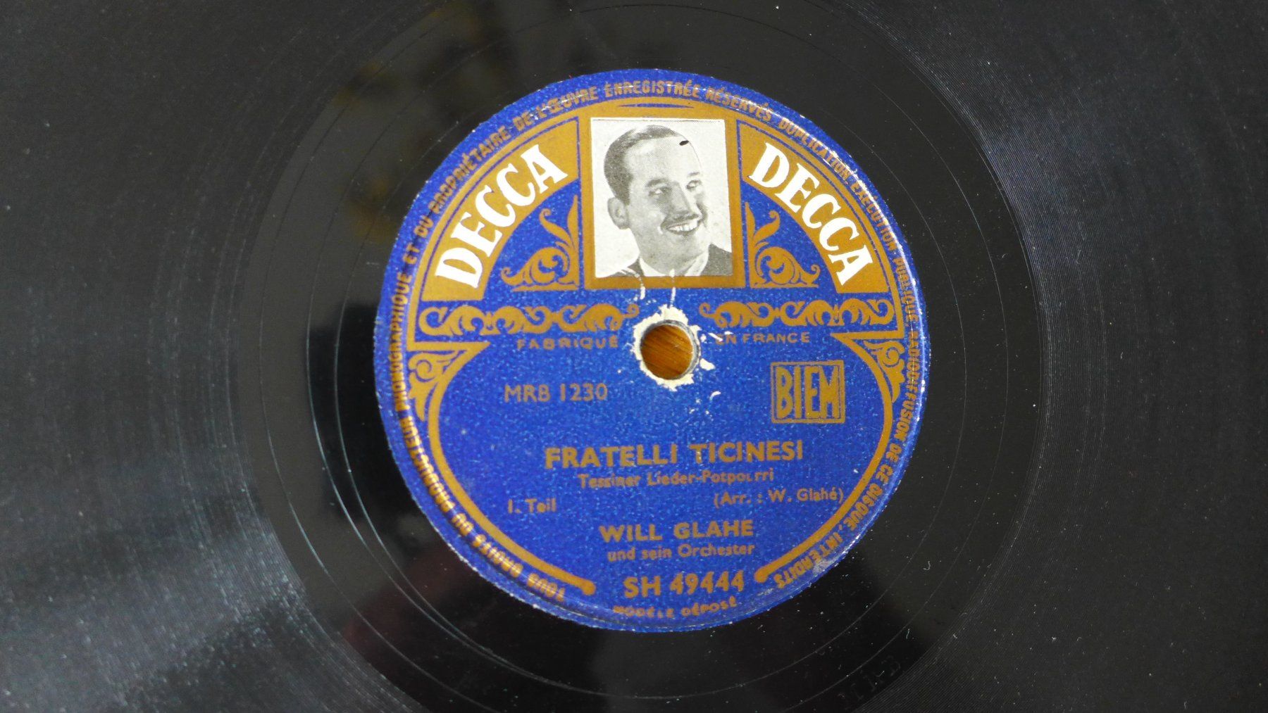 Dischi in vinile: Schellack-Schallplatten und Abspiel-Stahlnadeln – Usato da Basel venduto da Helmuth1945 4