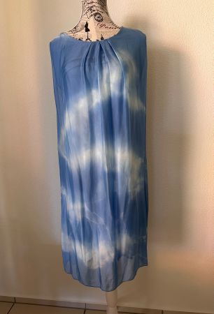 Cartoon Kleid Seide Grosse 40