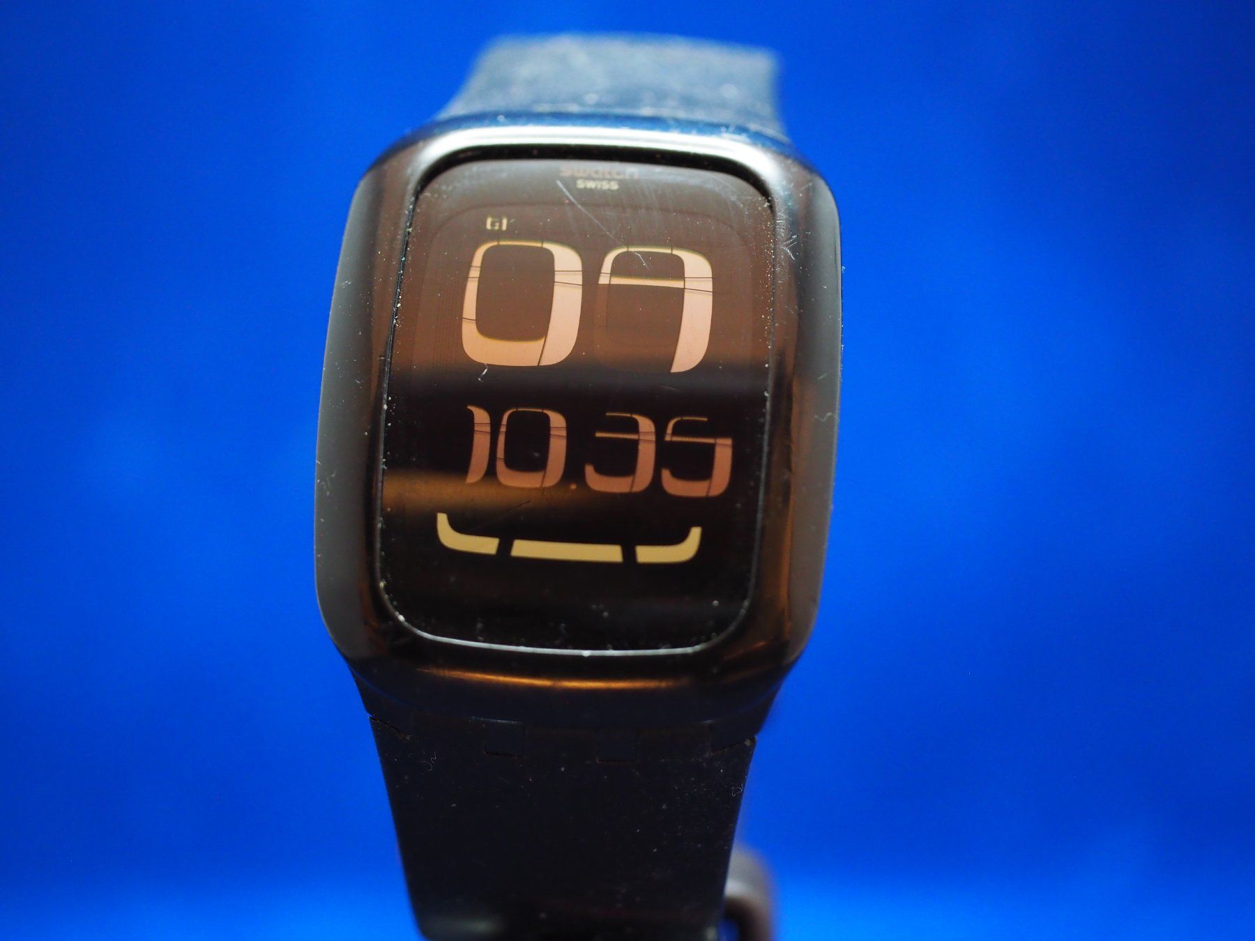 Swatch Orologi: Swatch Digital Jumbo 39 x 49mm, läuft – Usato da Bischofszell venduto da Zeitwerke 3