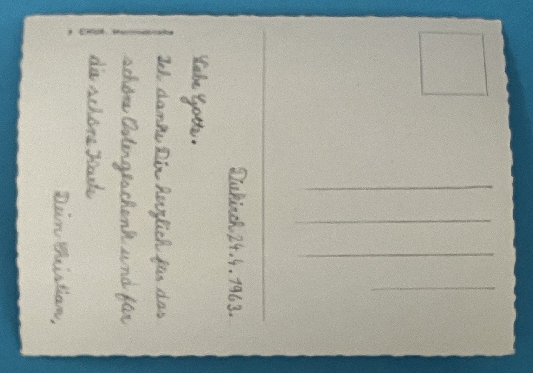 Cartoline postali: CHUR, MARTINSKIRCHE – Usato da Oberwil BL venduto da SALOB 1