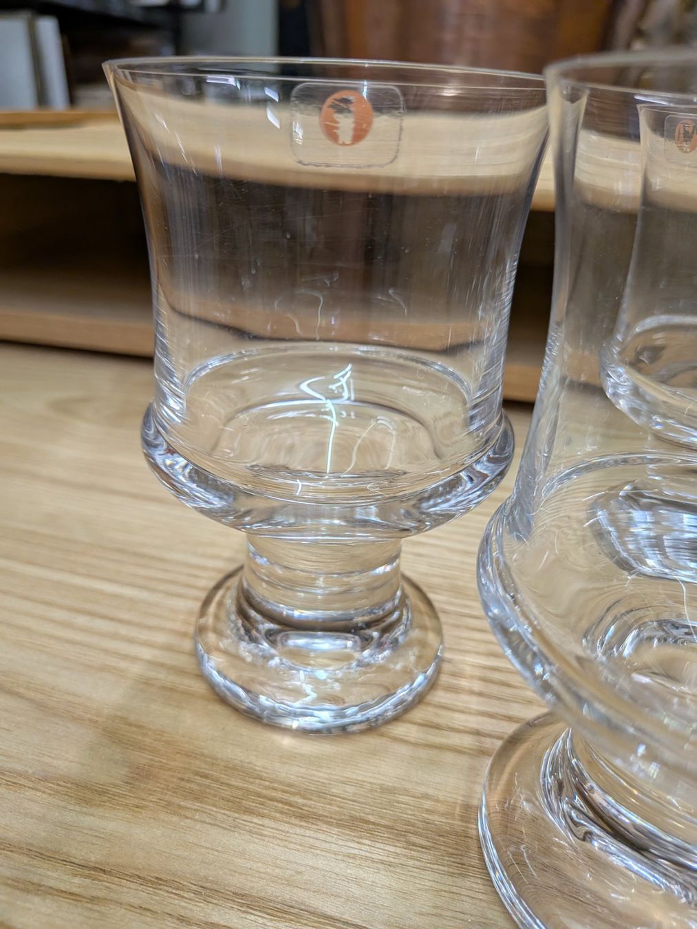 Iittala Bicchieri: 8 Gläser Iittala Tapio Wirkkala – Usato da Emmen venduto da magelan 2