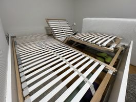 Lattenrost elektrisch IKEA Sultan Landon 2 Stk je 200 x 80 c