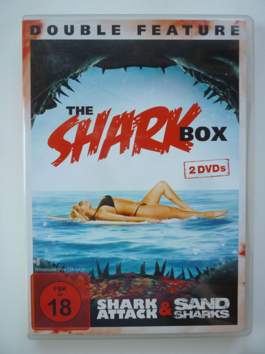 Tutti i DVDs: Shark Attack + Sand Sharks - Double Feature 2 DVD Box – Usato da Münchenstein venduto da antares09