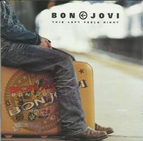 Bon Jovi CD Bonus Dvd This Left Feels Right