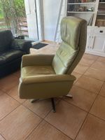 Fauteuil relax cuir pivotant de Pfister