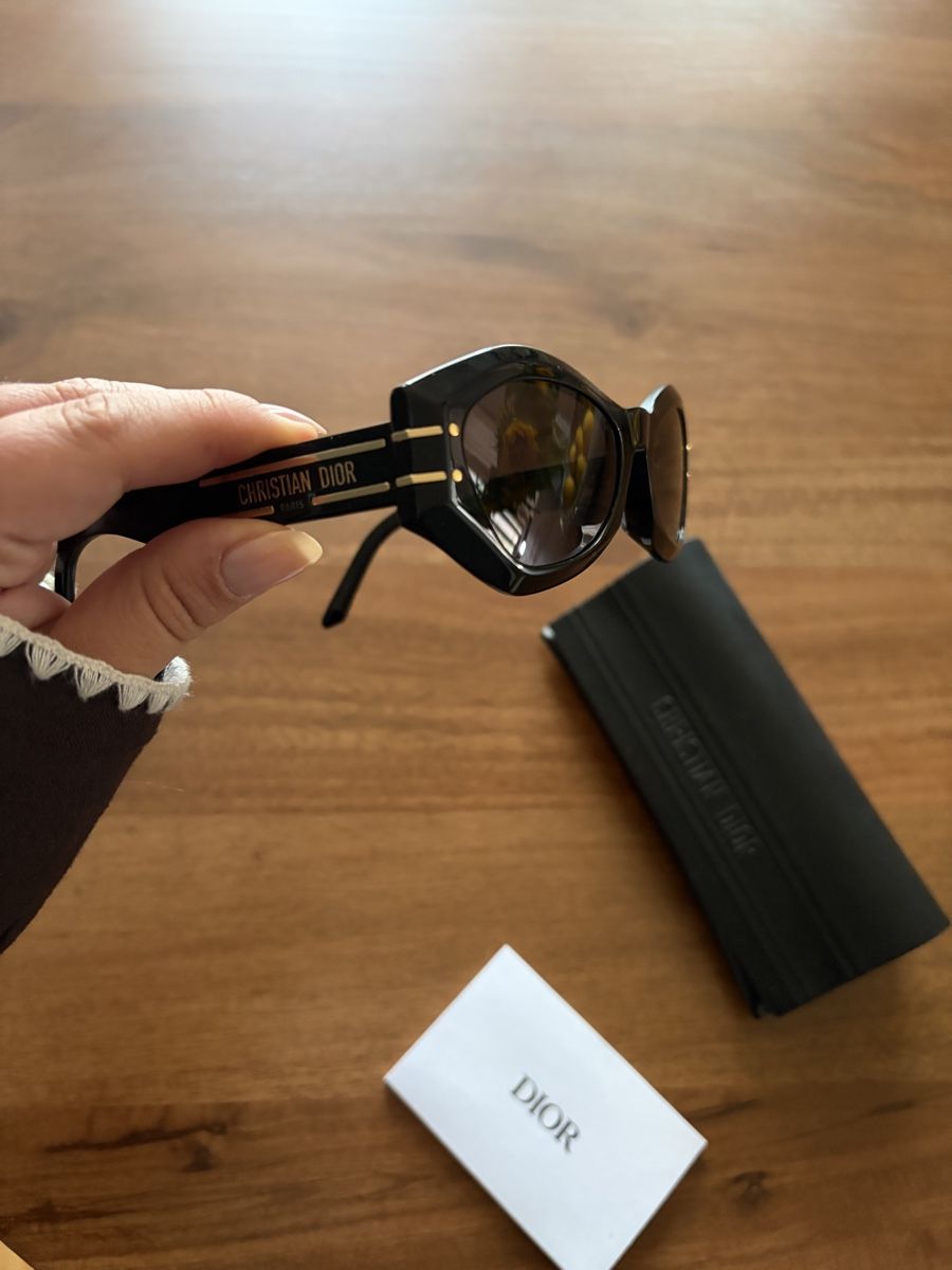 Dior Occhiali & Lenti: Christian Dior Sonnenbrille schwarz – Nuovo (secondo la descrizione) da Wädenswil venduto da sinuuro