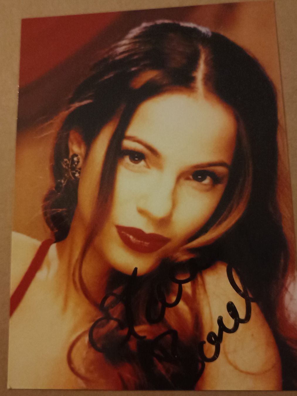 Autografi: Maria Bonelli - handsignierte Autogrammkarte – Usato da Menziken venduto da Artographs