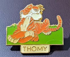 R115 - Pin Thomy Walt Disney Dschungelbuch Tiger Shir Khan