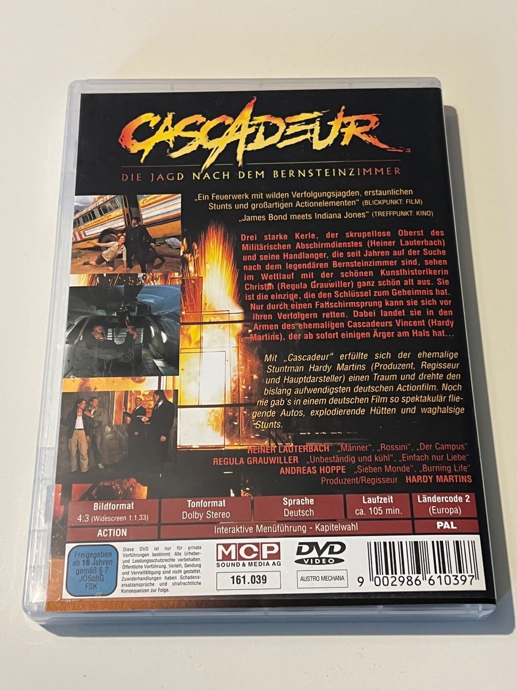 Tutti i DVDs: Cascadeur - Die Jagd nach dem Bernsteinzimmer – Usato da Altstätten SG venduto da sheamus 1