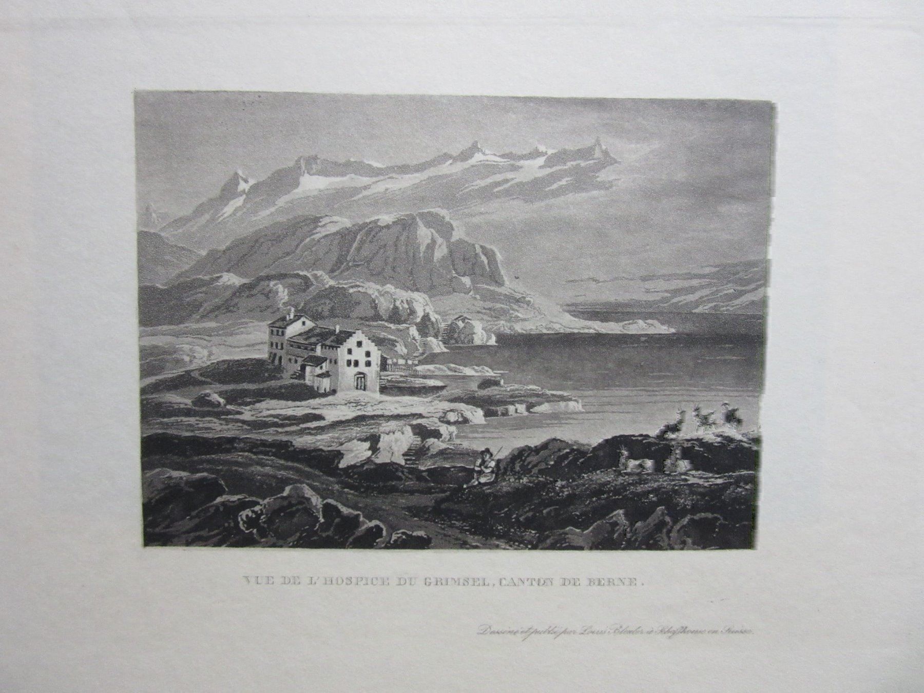 Stiche: GRIMSEL AQUATINTA – Gebraucht aus Gersau von grafik-kunst 1