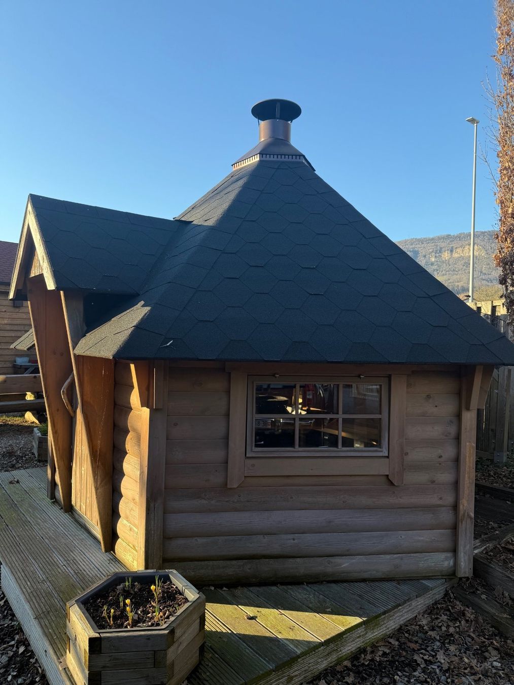 Casette da giardino & serre: Grillkota 9m2 ab Ausstellung – Usato da Wiedlisbach venduto da TomwoodAG 1
