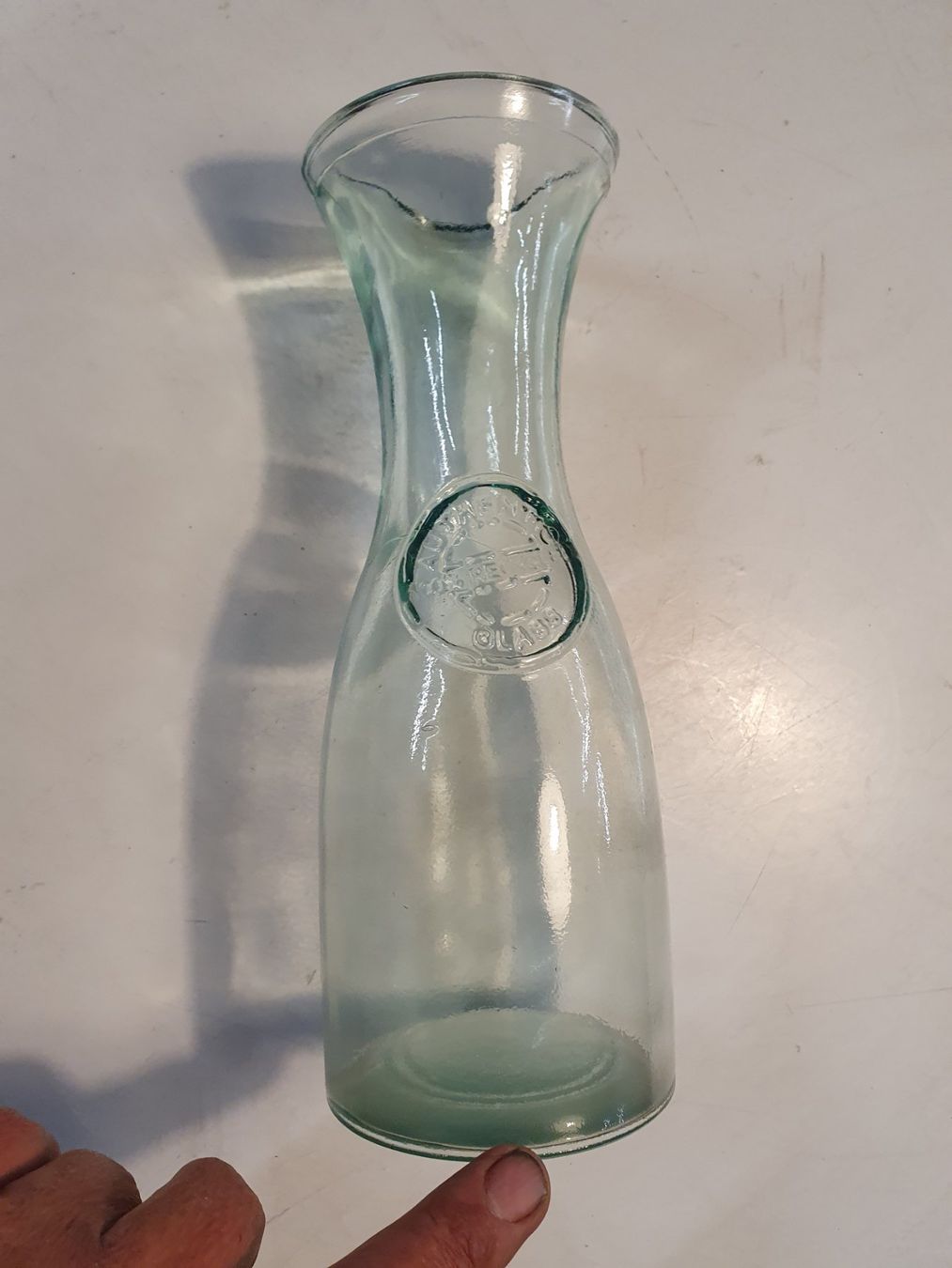 Caraffe: Glaskarraffe Pressglas 0.75L – Usato da Zürich venduto da dialout 2