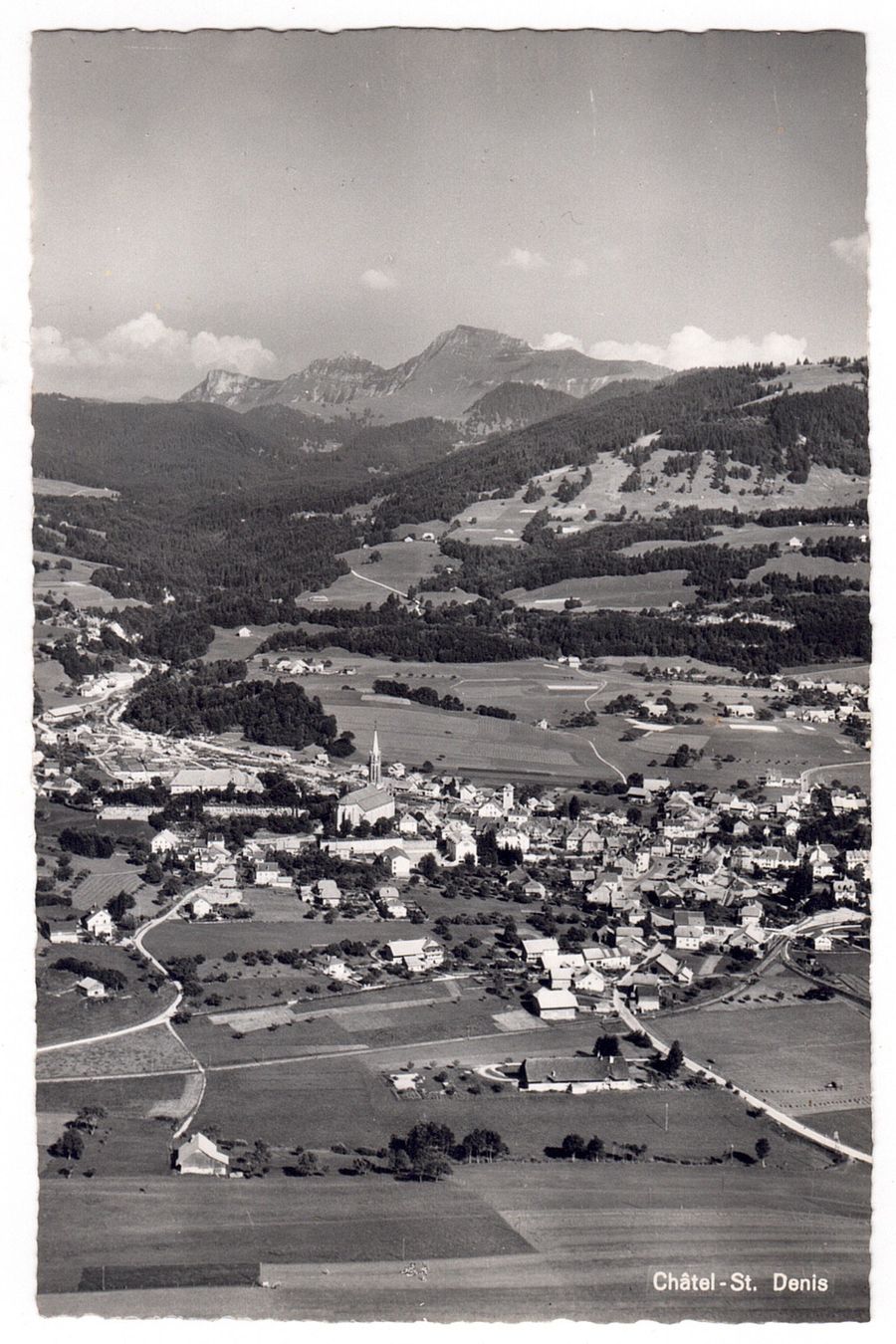 Ansichtskarten: Châtel-Saint-Denis – Gebraucht aus La Tour-de-Peilz von amjust