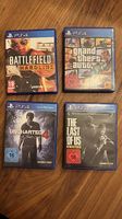 PS4 Games: Grand Theft, Battlefield, Uncharted, Last of Us