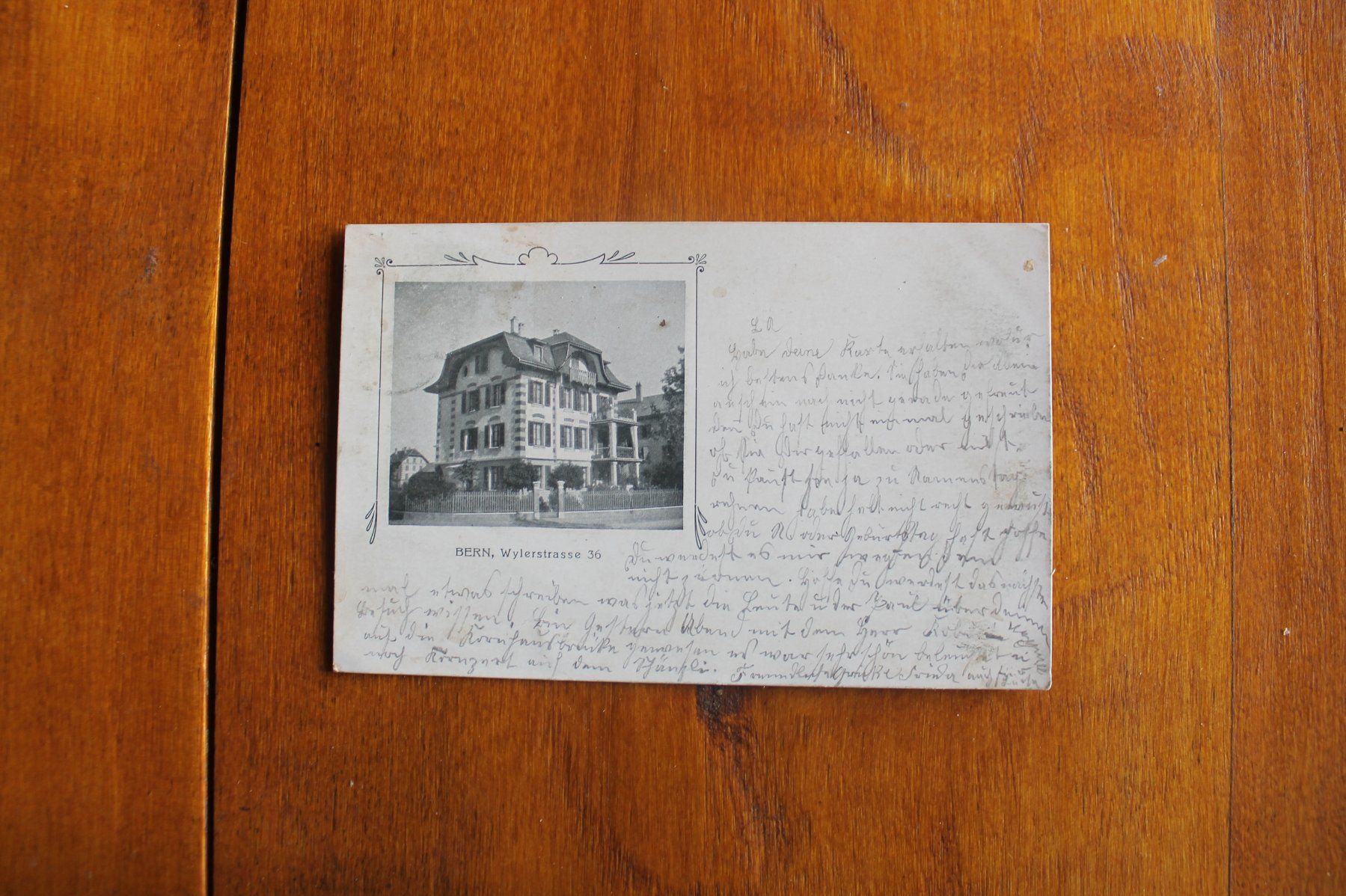 Cartoline postali: AK Bern, Wylerstrasse 36 – Usato da Oftringen venduto da kambodo