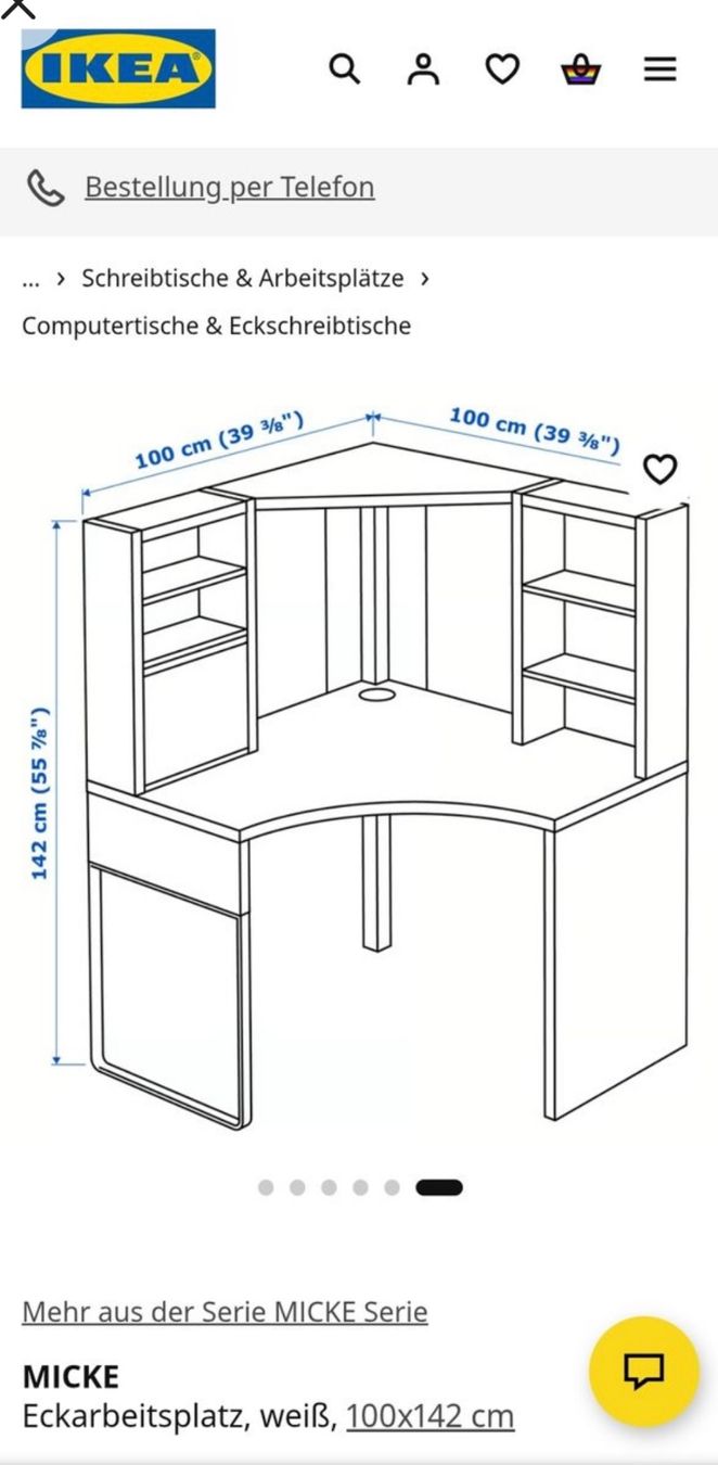 Ikea Scrivanie: Schreibtisch – Usato da Rothrist venduto da meh_p6y8 2