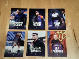 Seltene fc basel auzogrammkarten