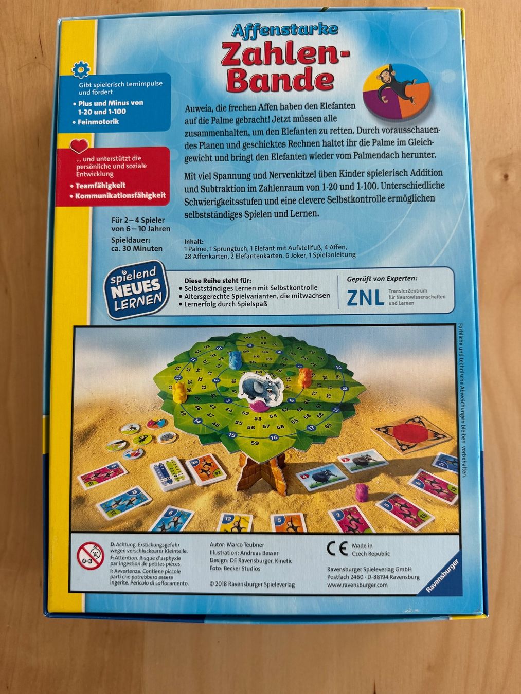 Giochi: Lernspiel Zahlen Bande – Usato da Goldach venduto da Hibiskus23 1