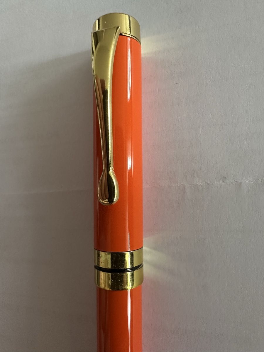 Penna & Evidenziatori: Orange Metall Rollerball mit Goldakzenten – Nuovo e nell'imballaggio originale da Kloten venduto da digi-Galaxy 2