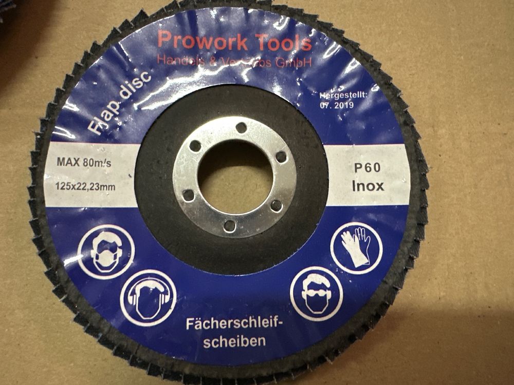 3M Fächerschleifscheiben 769F T29 125 Mm X... | HBM Machines