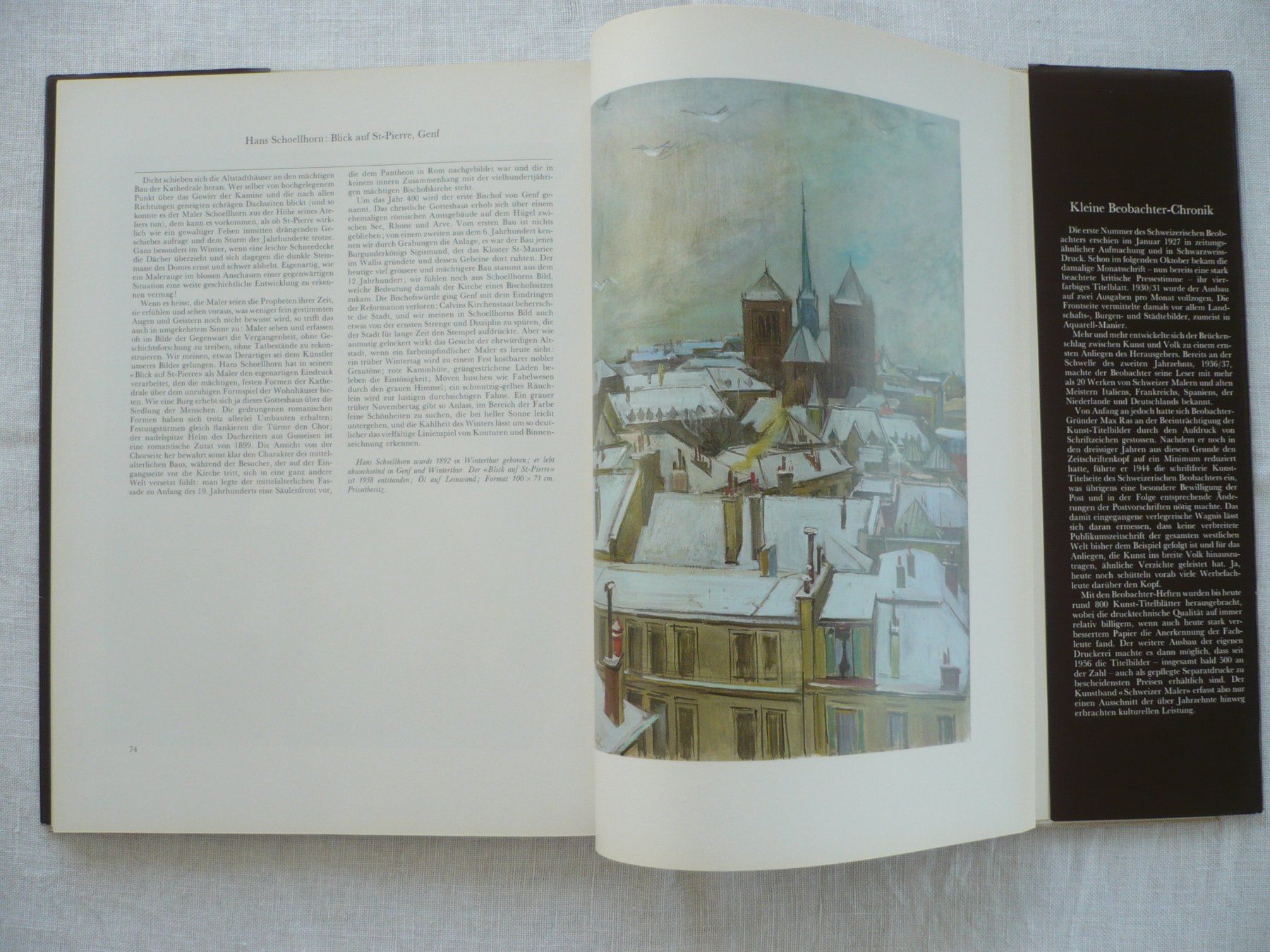 Libri: Schweizer Maler  -  100 Titelbilder des Beobachters, 1976 – Usato da Zürich venduto da saltandpepper008 3
