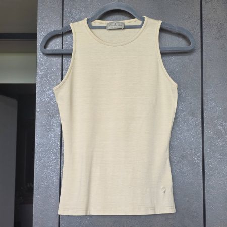 🐸 TRUSSARDI TOP XS / S BEIGE TOP ZUSTAND