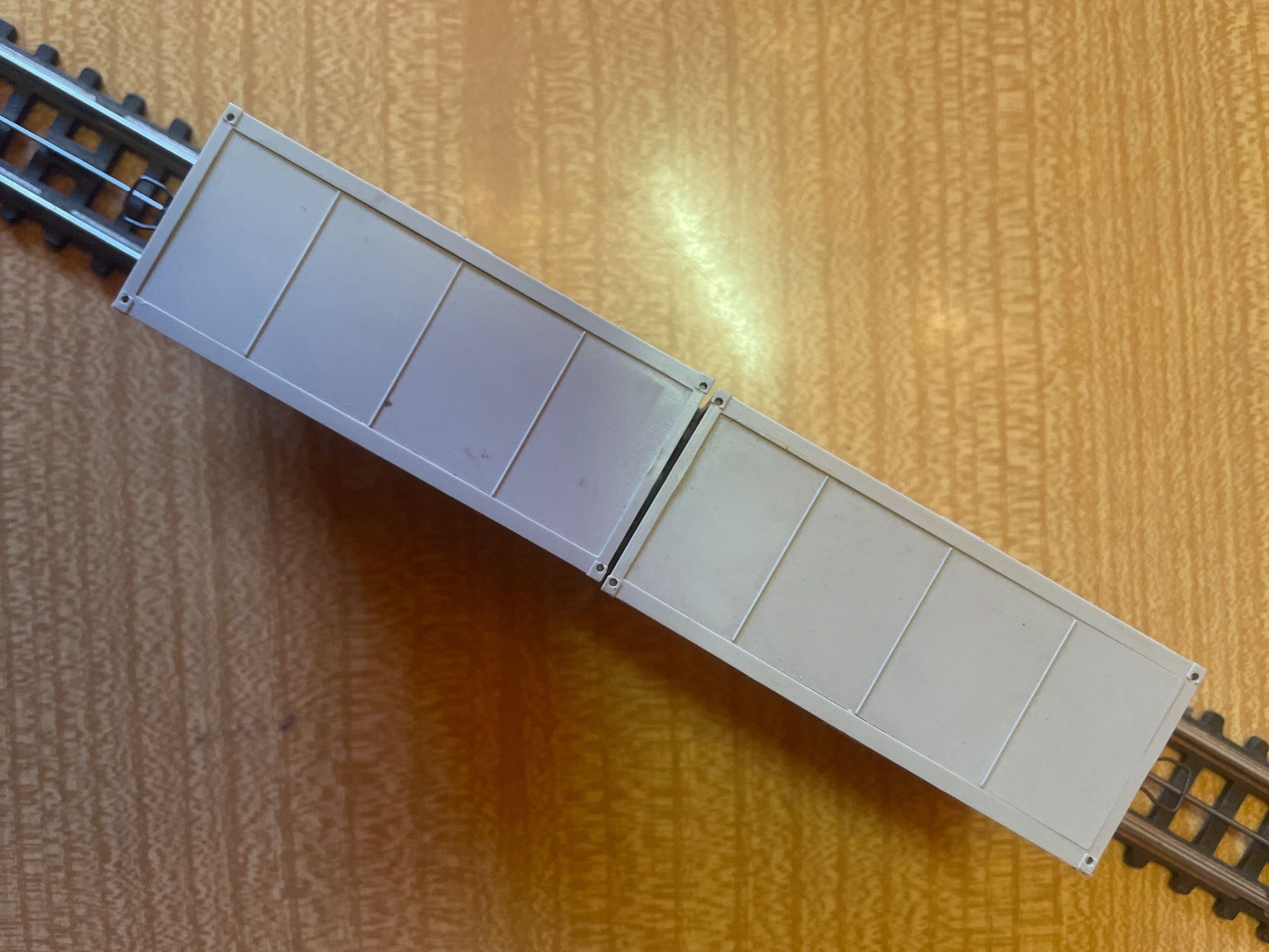 Modellini di ferrovie: Röwa Supermodell H0 2334 Güterwagen DB – Usato da Suhr venduto da Daneli7 2