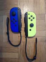 Nintendo Switch Joy-Con Set blau gelb mit Schlaufen