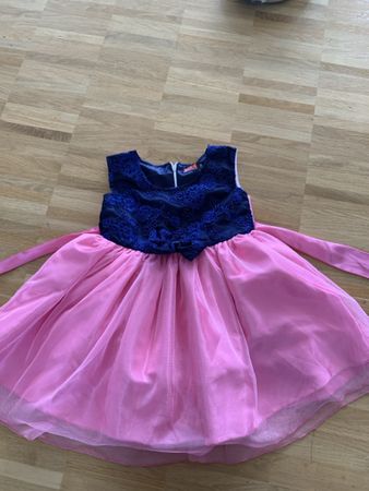 Süsses Prinzessinenkleid Gr. 98/104 rosa blau Tüll