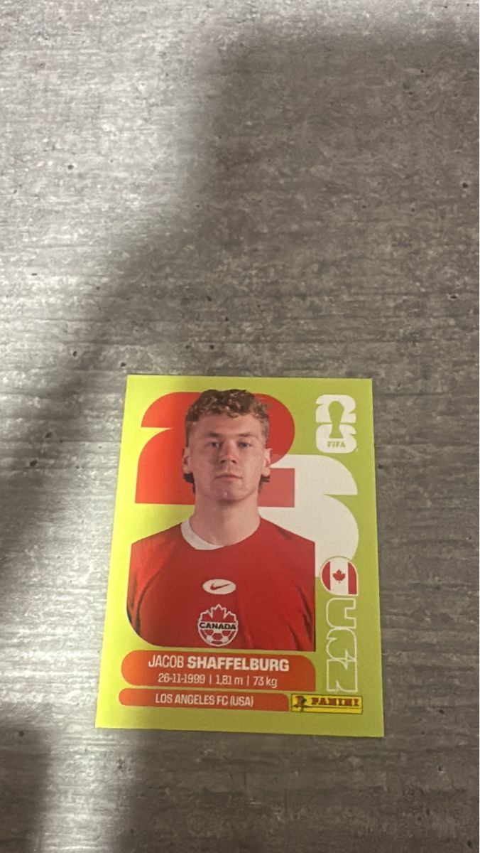 Panini Carte collezionabili: CAN 14 , FIFA WORLD CUP 2026 PANINI  – Nuovo (secondo la descrizione) da Frauenfeld venduto da 1PegPeg1
