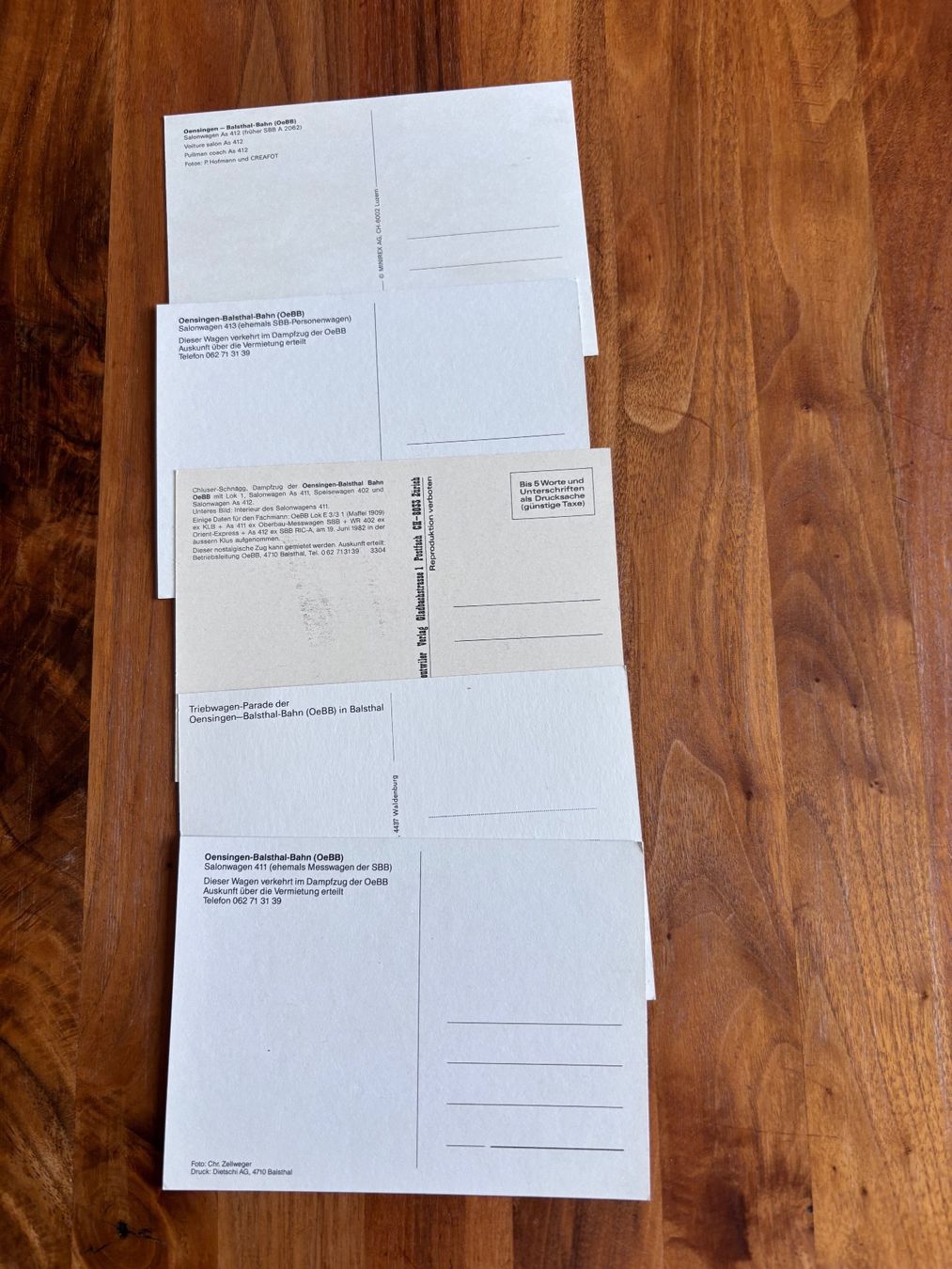 Cartoline postali: 5 AK Balsthal Chluser Schnägg – Usato da Balsthal venduto da Uroby 6