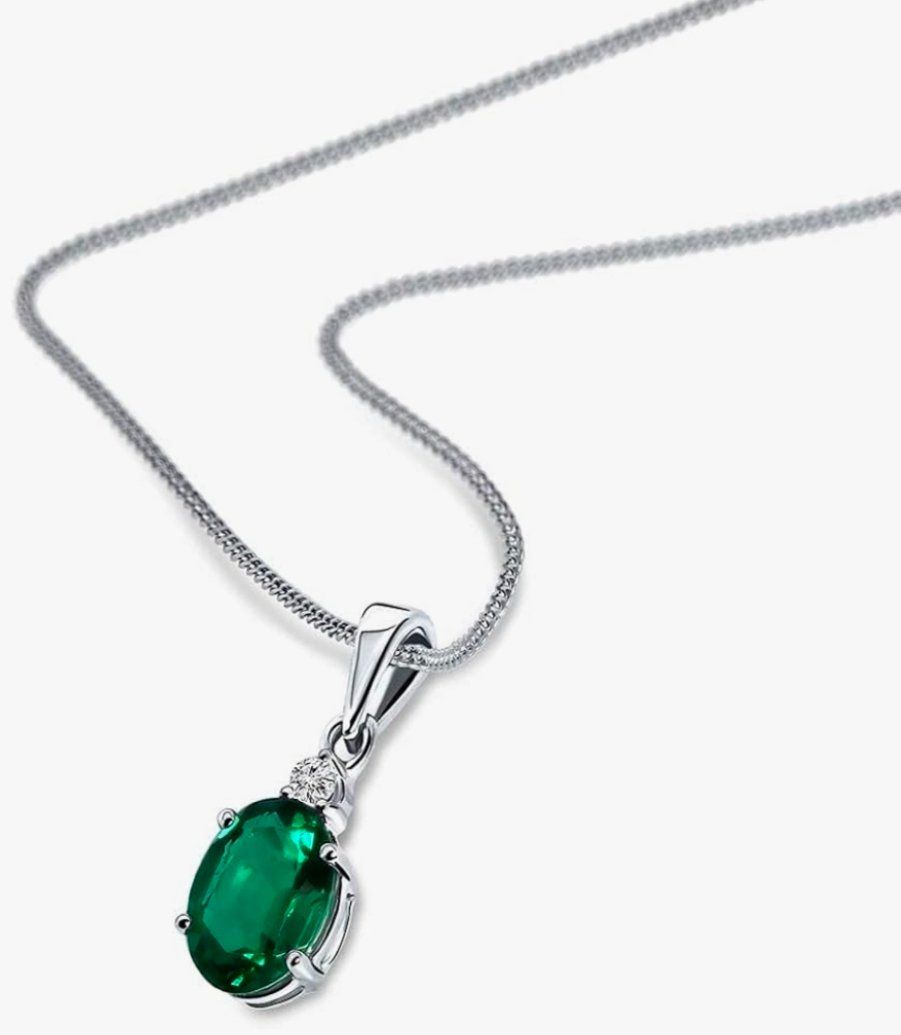 Catenine: Smaragd und Gold kette – Nuovo e nell'imballaggio originale da Hemmental venduto da BlingBling1