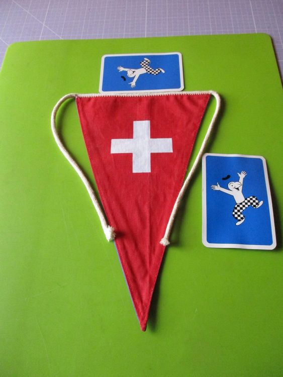 Fahnen: TCS / Schweiz  1 Wimpel – Gebraucht aus Ottikon Gossau ZH von hokuspokus 3