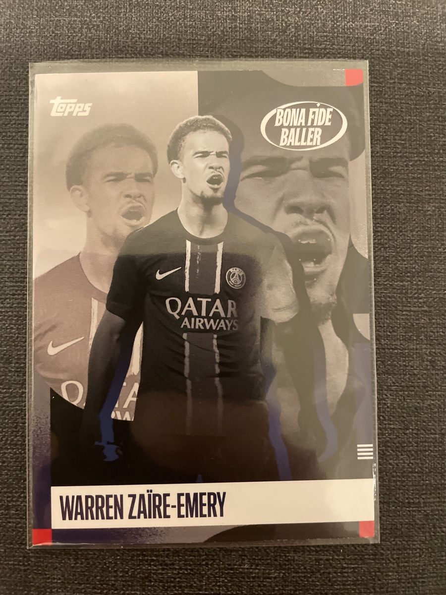 Topps Carte collezionabili: Topps Warren Zaire-Emery Paris Saint-Germain – Nuovo (secondo la descrizione) da Burgdorf venduto da Sports_Cards_3400