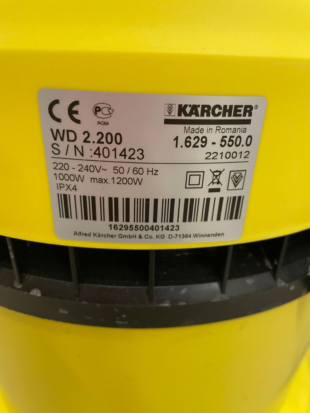 Kärcher Staubsauger & Zubehör: Kärcher Nass Sauger – Gebraucht aus Bubendorf von Stine61 2
