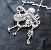 Steampunk Schmuck *Pirate Octopus III*