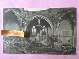 1916 Senon  Kirche. Inneres. Feldpost: 13.Res.Div.
