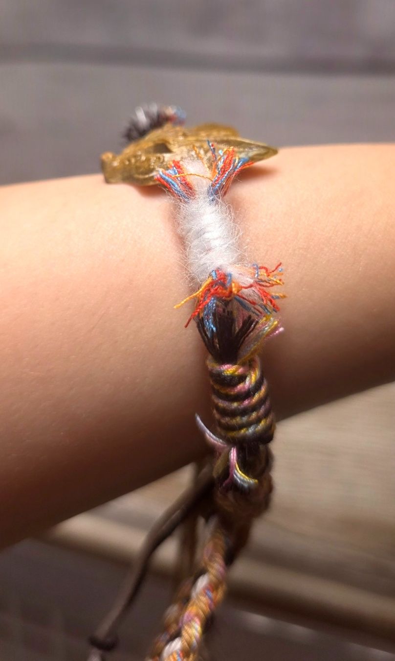 Bracciali & Braccialetti: Makramee Holz Fuchs Armband – Nuovo e nell'imballaggio originale da Matzingen venduto da Shay_Crystalz 3
