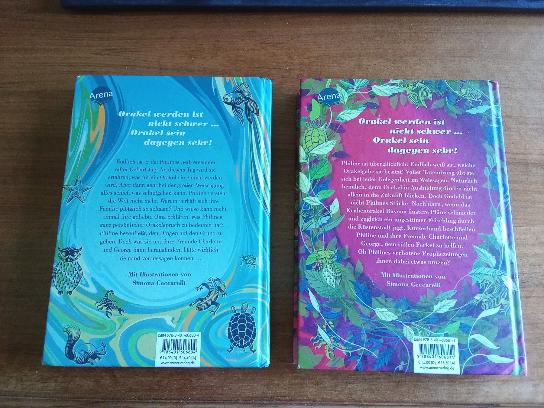 Libri: Philine Orakeldesaster / Ferkelfiasko Band 1 + 2 – Usato da Siblingen venduto da Jayuah 1