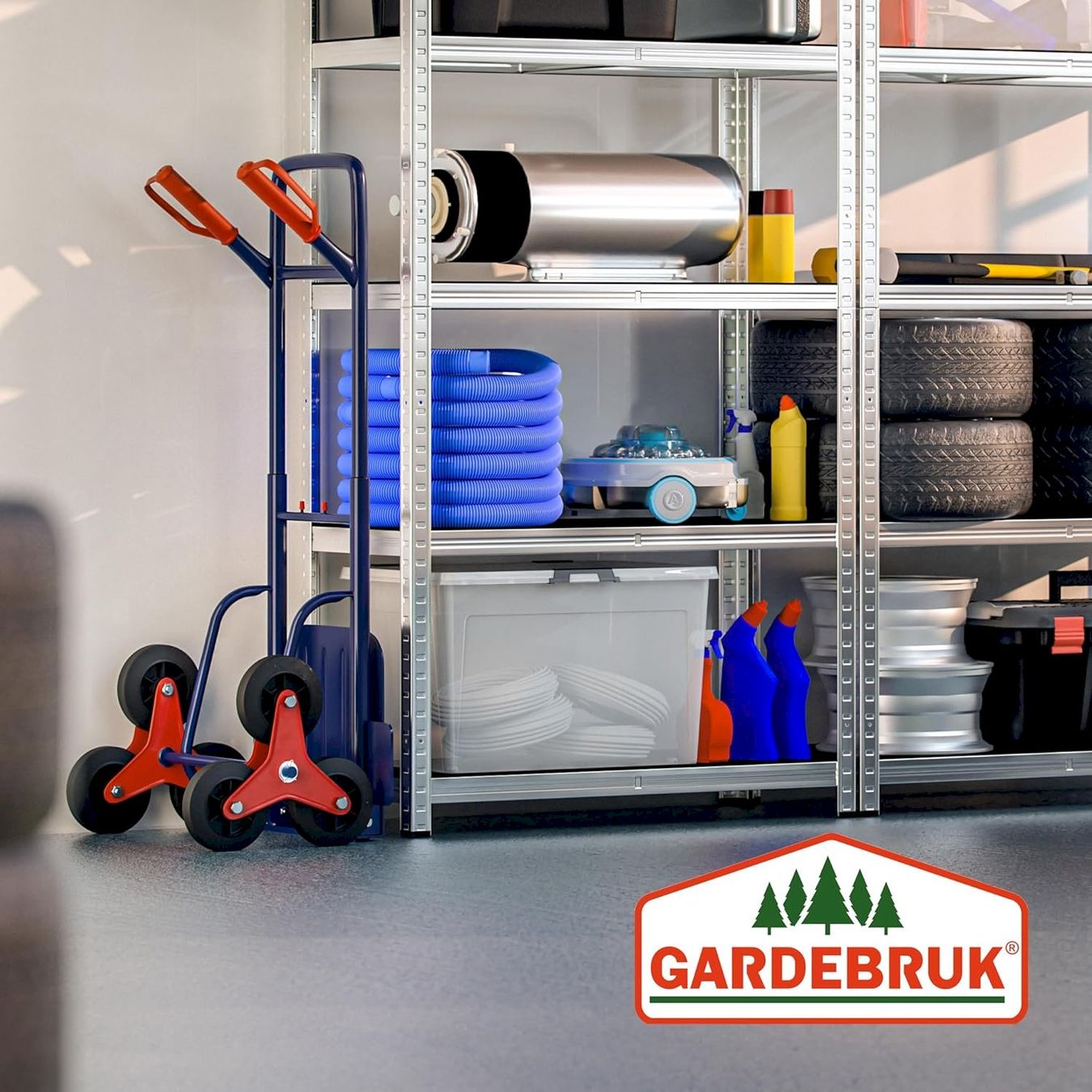 Tutti gli attrezzi: Gardebruk Treppenkarre 200kg – Nuovo e nell'imballaggio originale da Bottighofen venduto da zaap 6