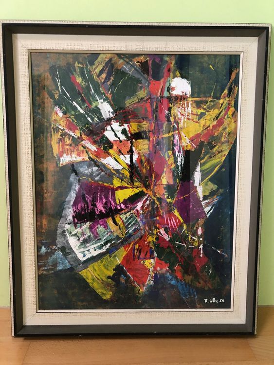 Gemälde von Robert Wirz 1959 Kaufen auf Ricardo