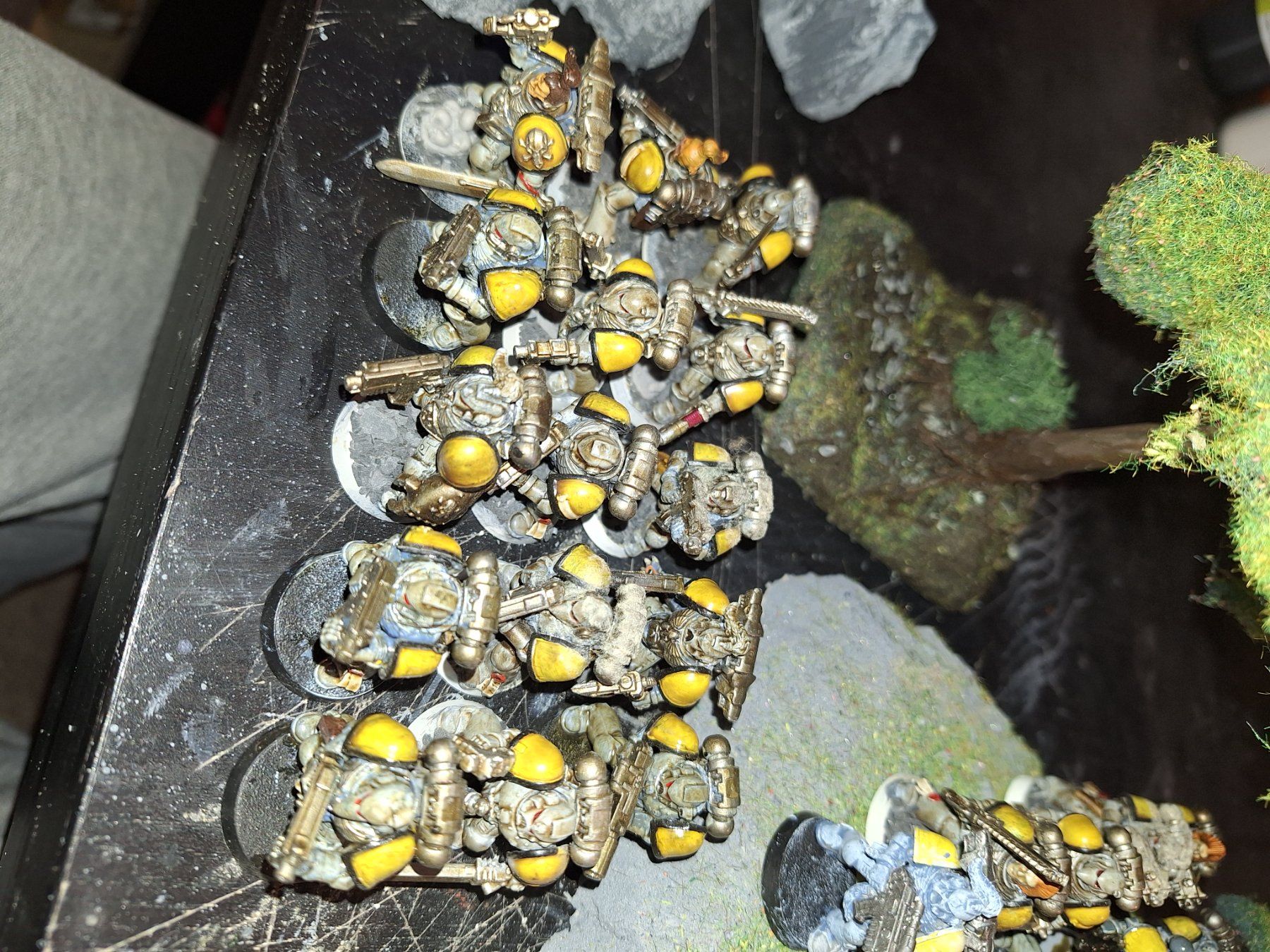 Statuette: Warhammer 40k Space Marines Armee - Bemalt! – Usato da Recherswil venduto da Toby.sk55 4
