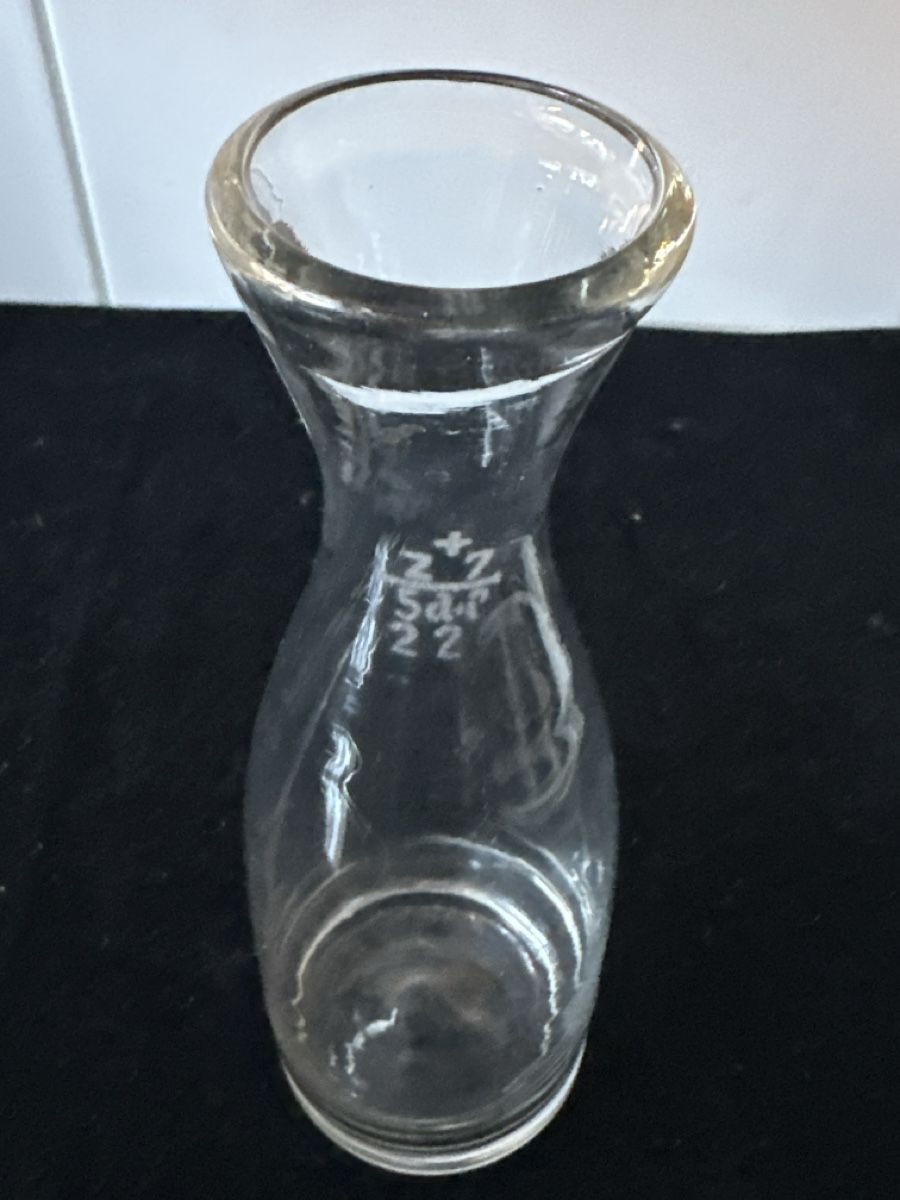Caraffe: Elegante Glaskaraffe für Wasser oder Wein 5 dl. 1922 – Usato da Zürich venduto da Chaeffeler