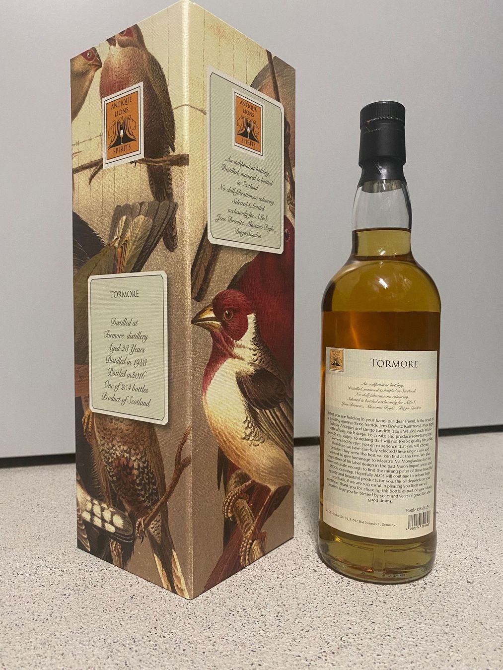 Spiritueux: Tormore 28yo 1988 ALOS – Neuf avec emballage d'origine à Mönchaltorf par Drammer 1