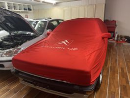 Auto Abdeckplane Cover Rot für Oldtimer oder Kleinwagen