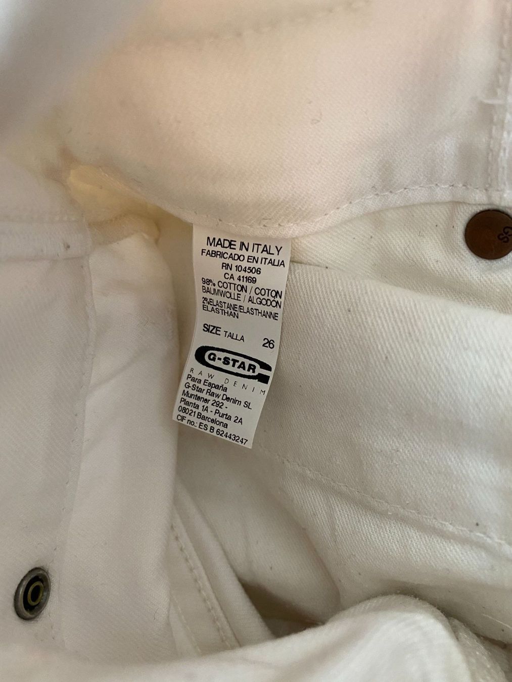 G-Star Pantaloni: G-Star Kurze Hose – Usato da Bern venduto da jbern3012 1